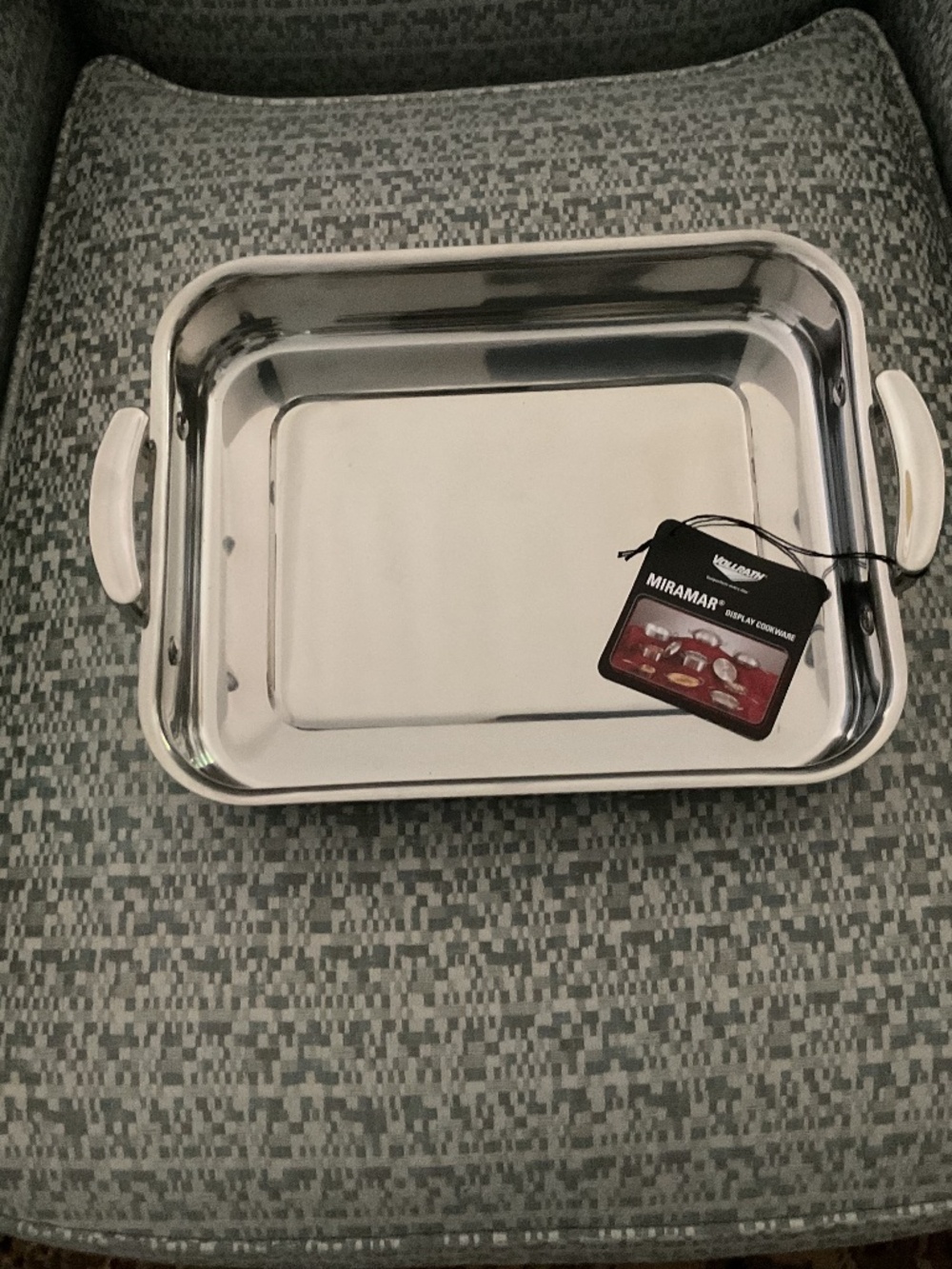 Vollrath small stainless steel food pan